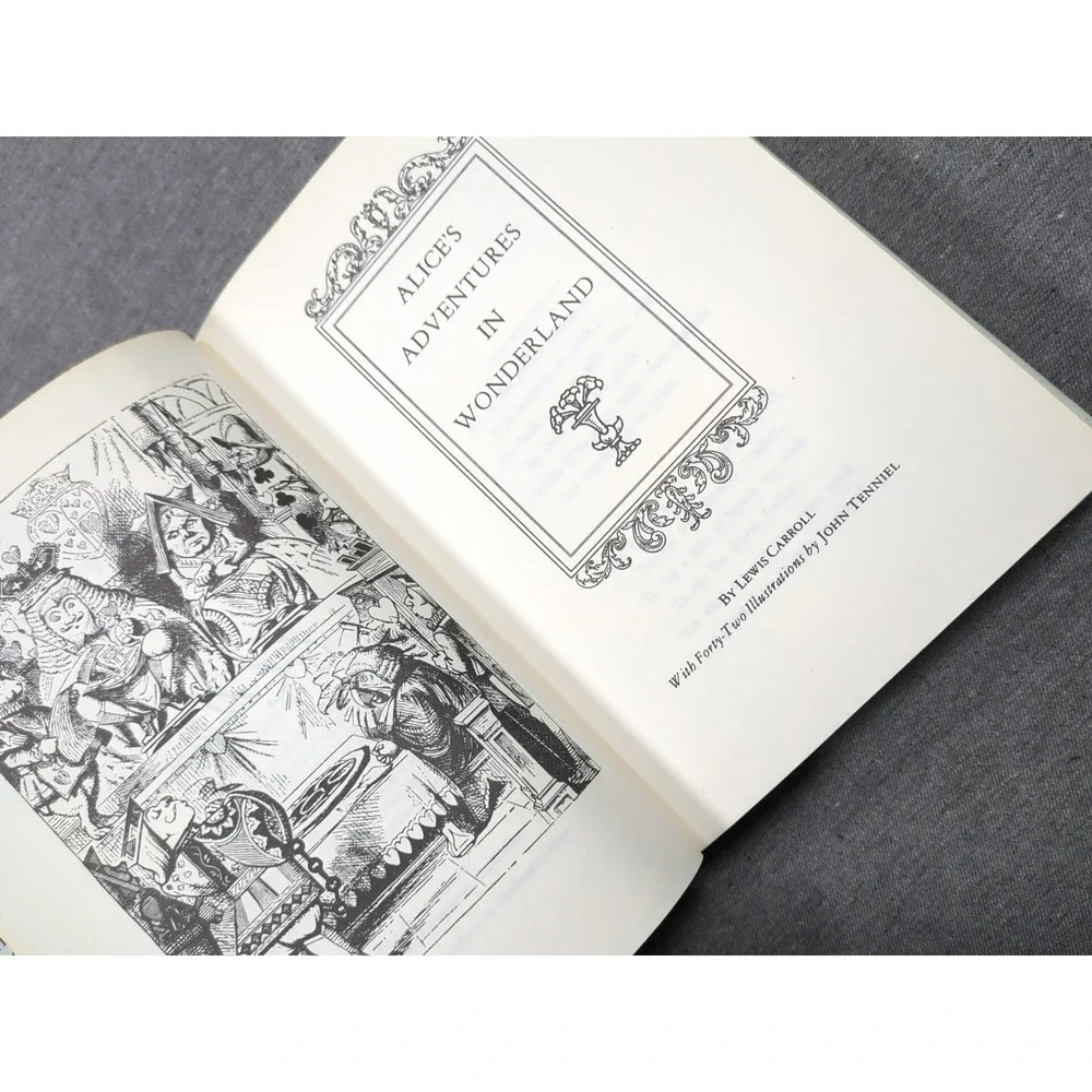 Journeys In Wonderland Lewis Carroll‎ Galley Press Edition Large Print 1988 HC